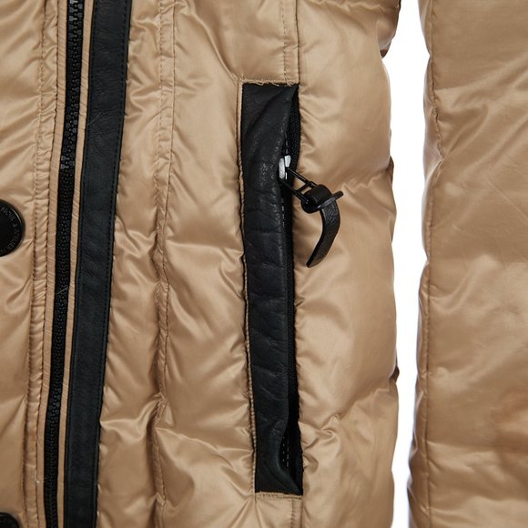 Atelier Noir by Rudsak GDown Puffy Coat in Champagne Women's Medium - Picture 3 of 13